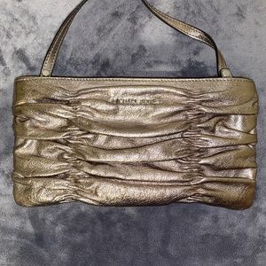 Gently used- Michael KORS Gold Leather Small Handbag